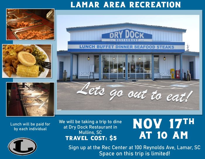 Lamar Recreation Trip Town of Lamar